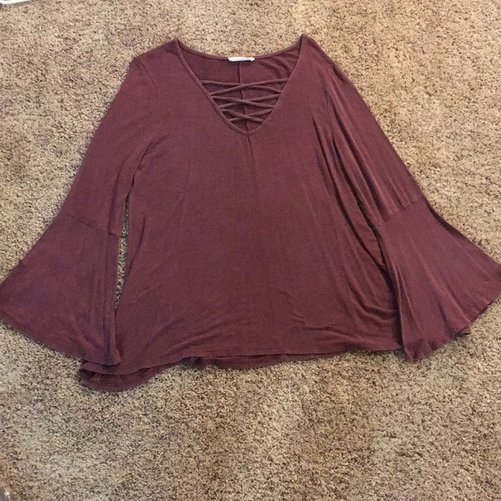 Bell Sleeve Top